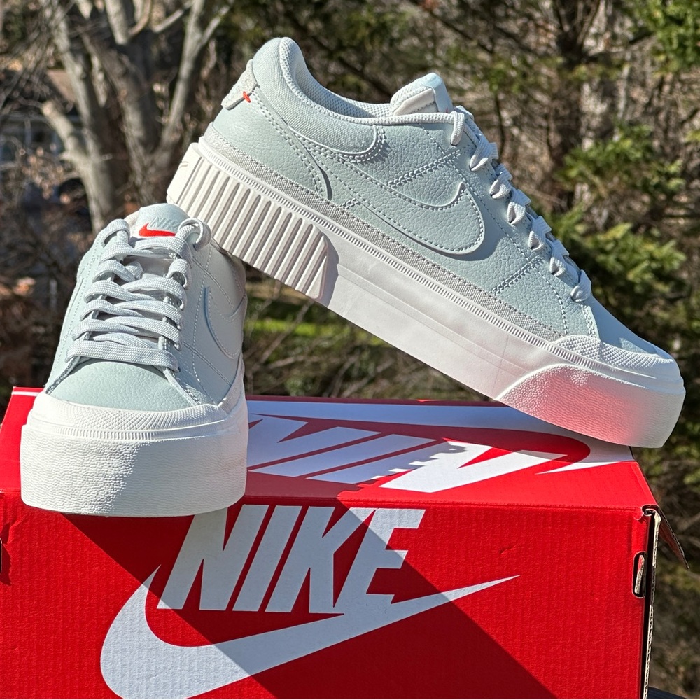 Nike Court Legacy Platform Casual Sneaker Womens 6 | 7 (Youth GS 4.5Y 5.5Y) NEW